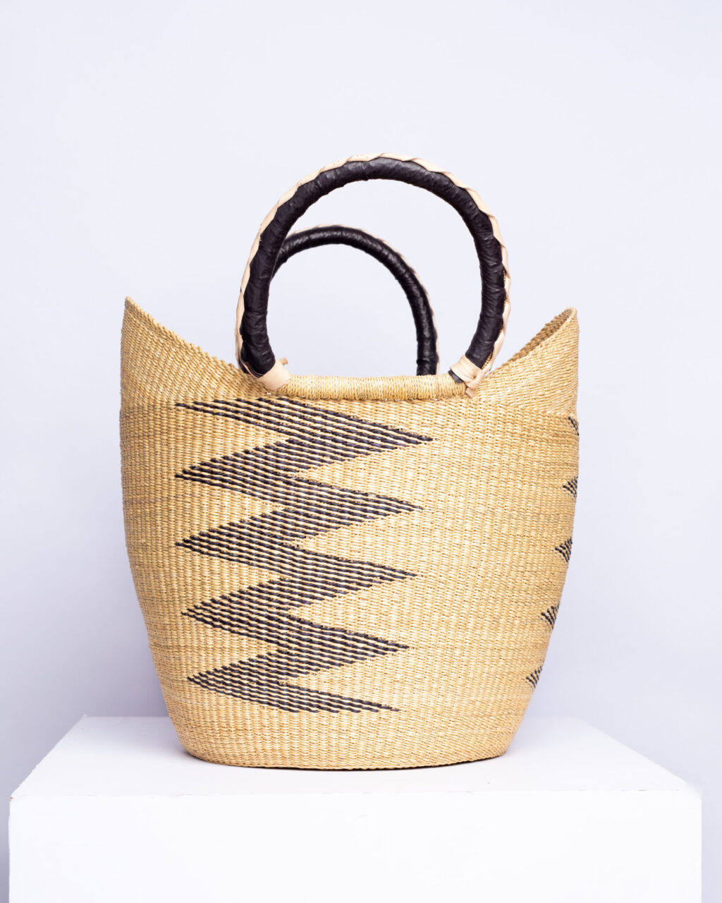 a bolga shopper basket