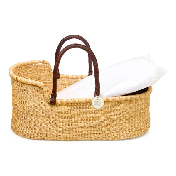 Moses basket with mattress for baby