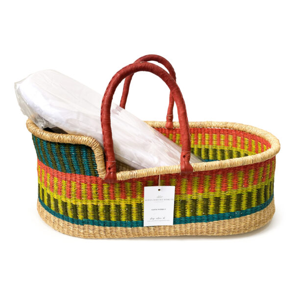 Moses basket with mattress for baby