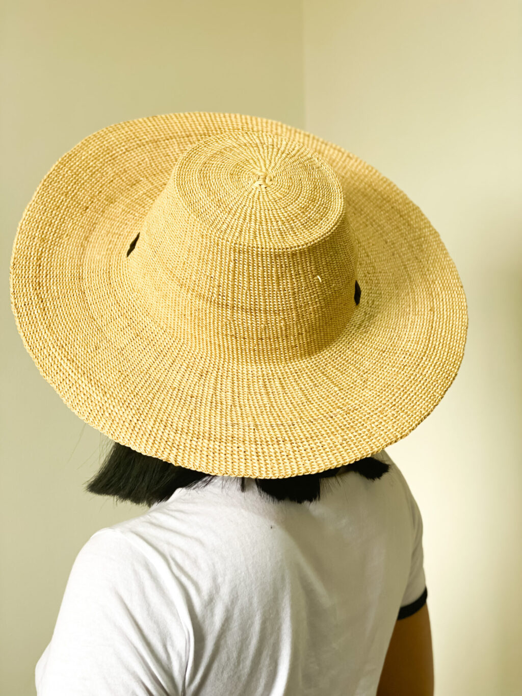 an african straw hat for men and women