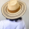 a straw hat for men and women