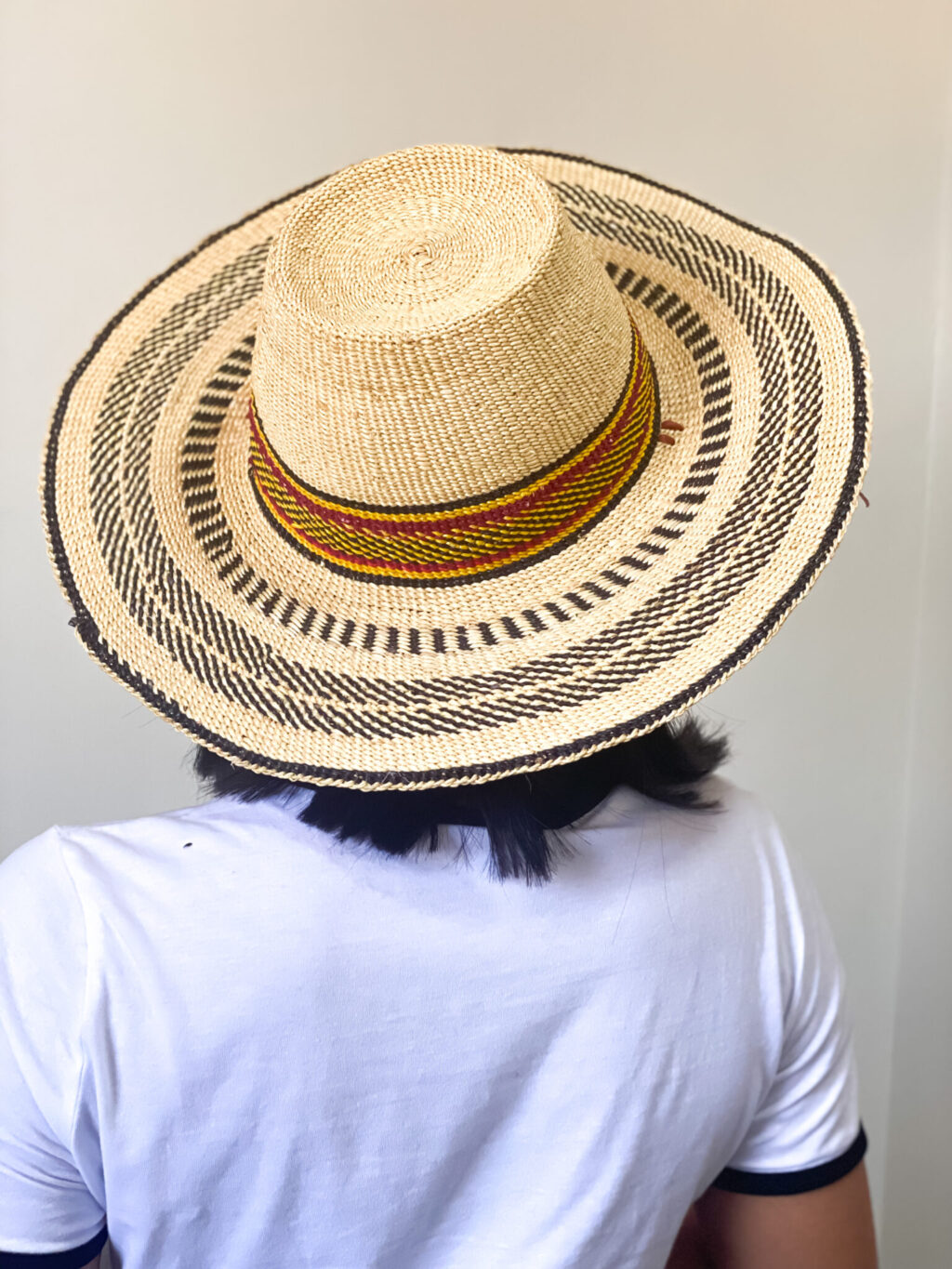 a straw hat for men and women