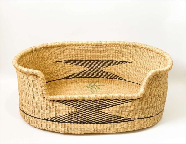 medium dog bed basket