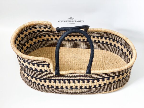 natural Moses basket for baby