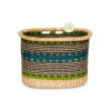 woven bike basket