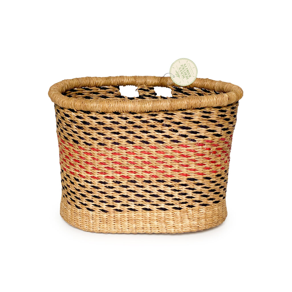 woven bike basket