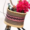 woven bike basket