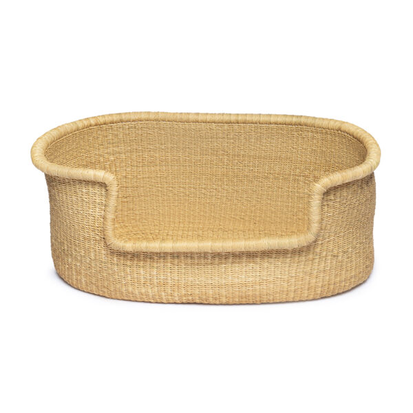 woven dog bed basket