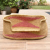 woven dog bed basket