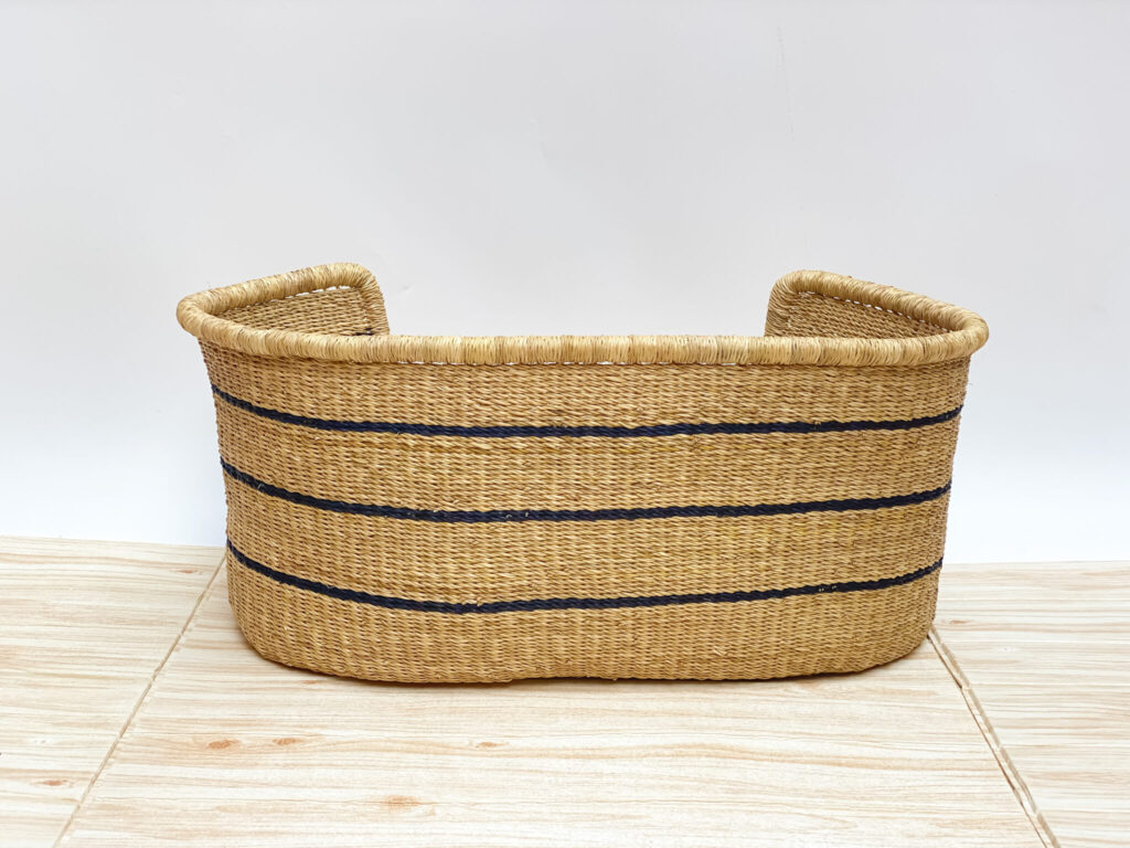 woven dog bed basket