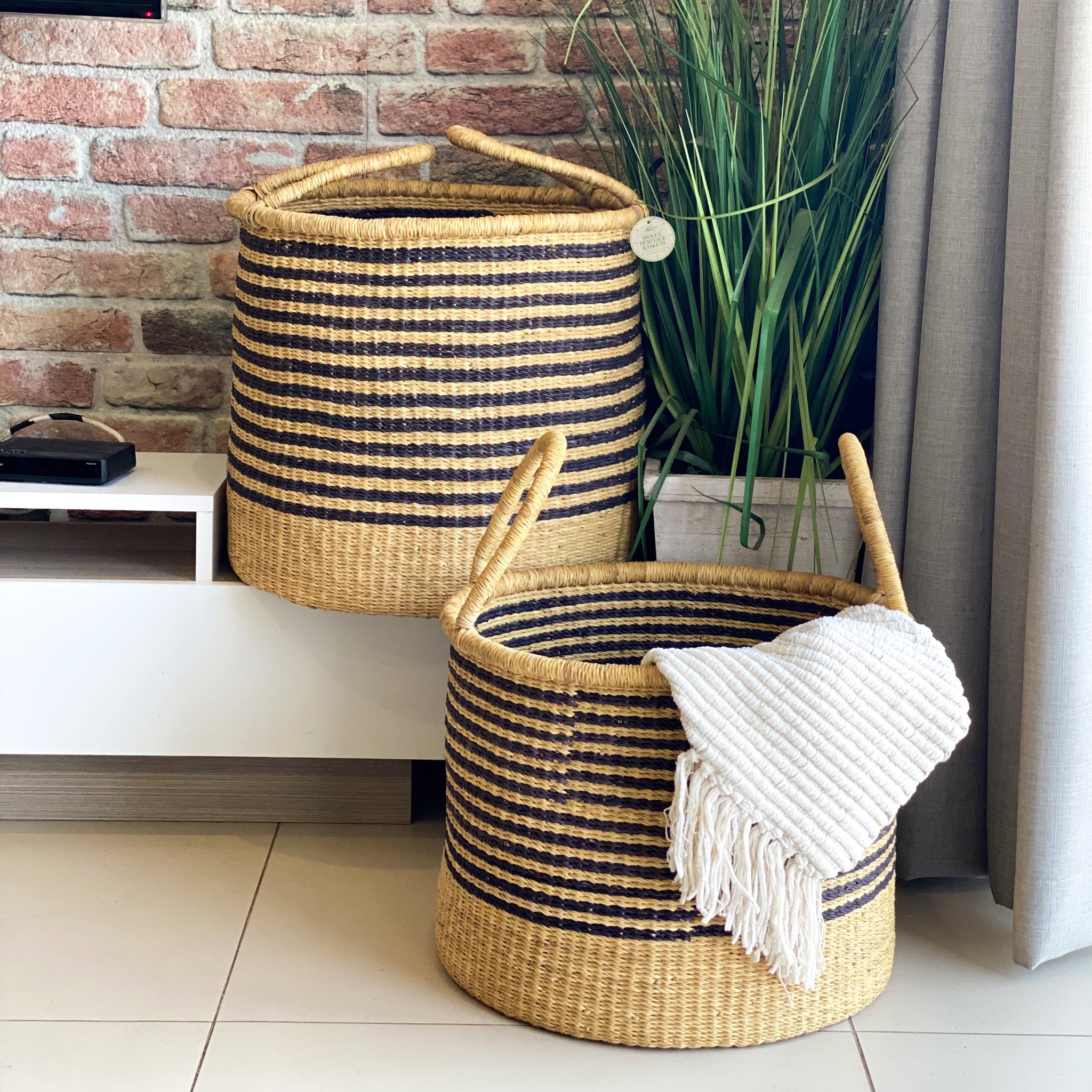 Woven Floor Basket - SN.01 | Woven Heritage Baskets