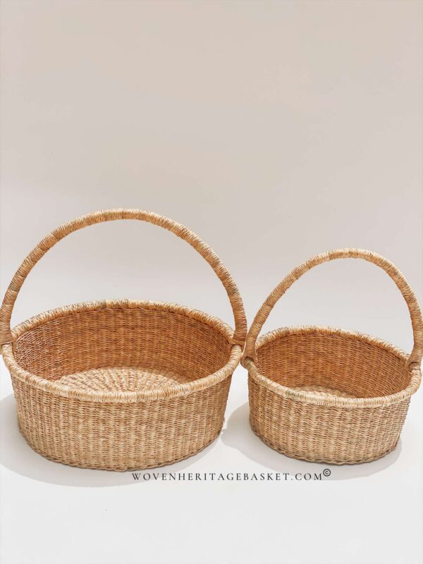 woven picnic baskets