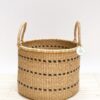 medium woven laundry basket