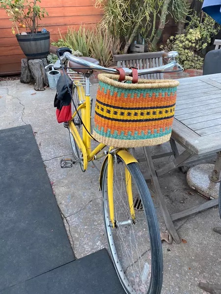 BOLGA/Ghana Bicycle selling Basket/Bike Basket