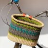 woven bike basket