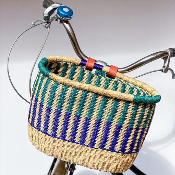 woven bike basket