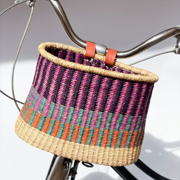 woven bike basket