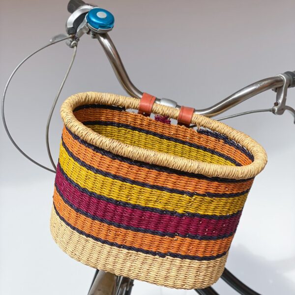 woven bike basket