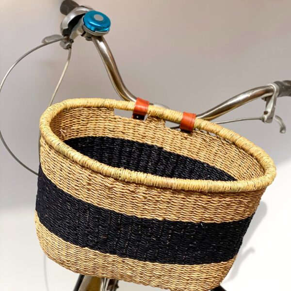 woven bike basket