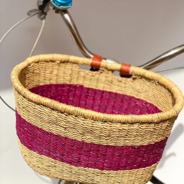 woven bike basket