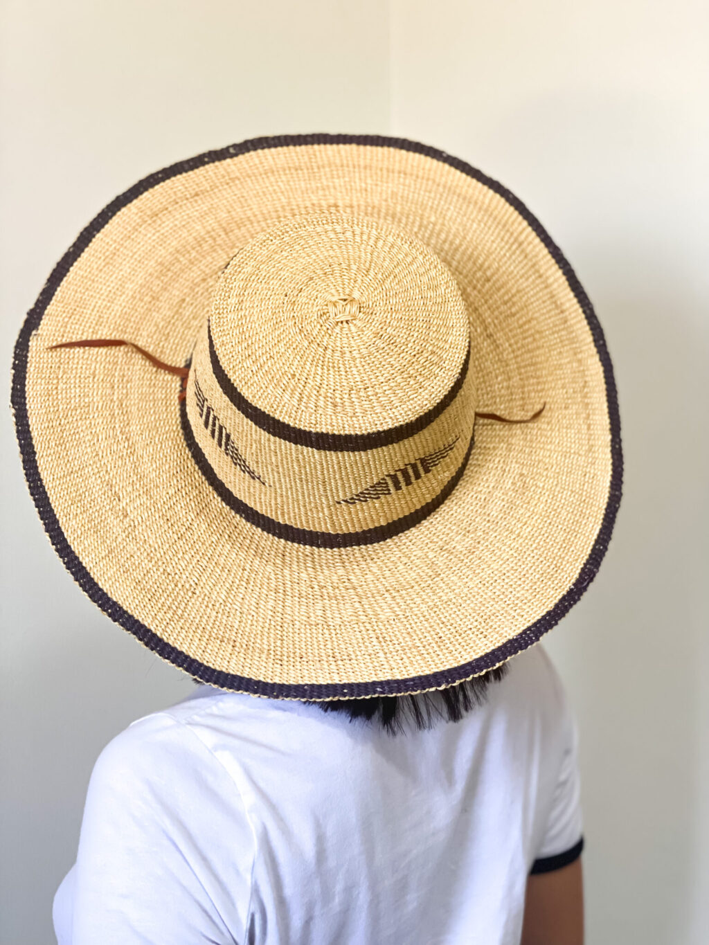 an african straw hat for men and women