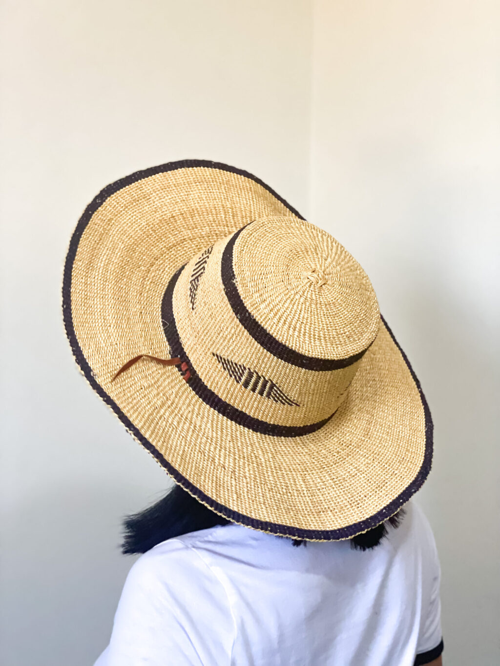 an african straw hat for men and women