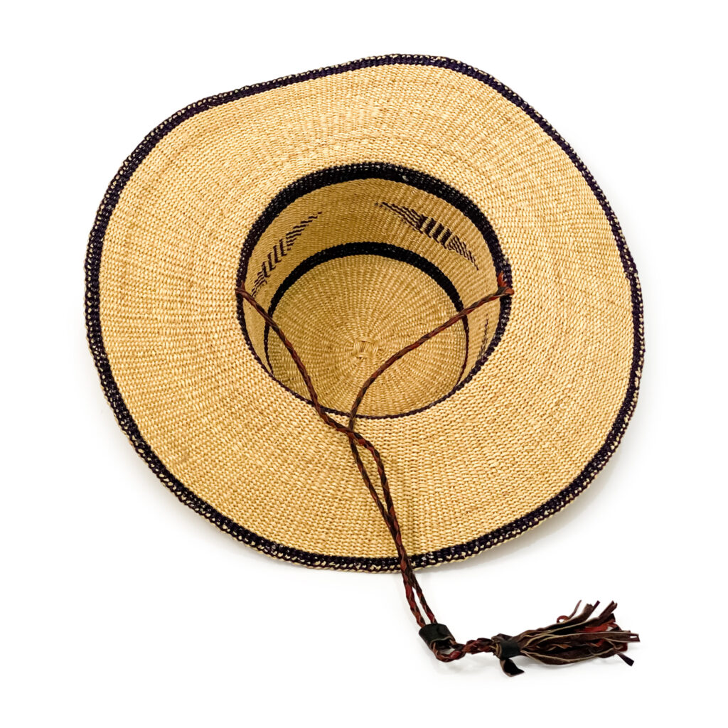 an african straw hat for men and women