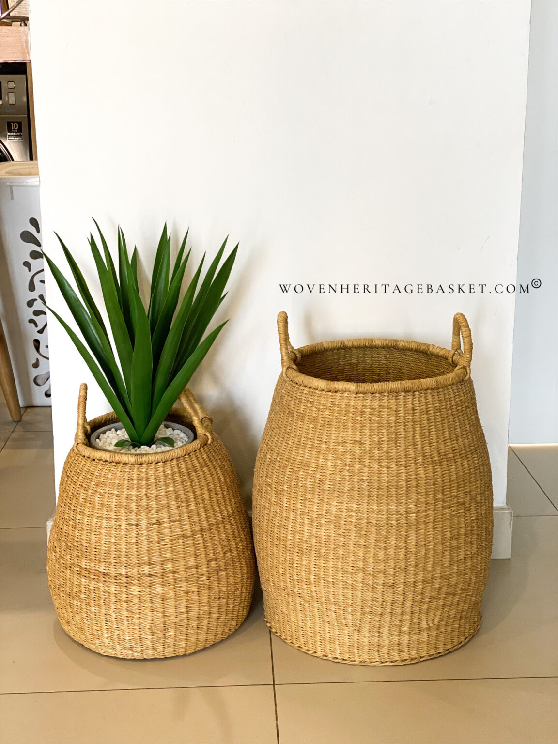 Woven Plant Basket - SN.01 | Woven Heritage Baskets