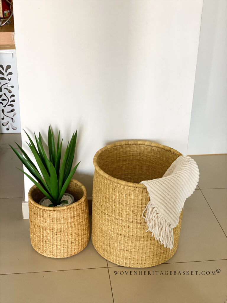 Woven Plant Basket - SN.02 | Woven Heritage Baskets