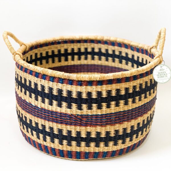 woven floor basket