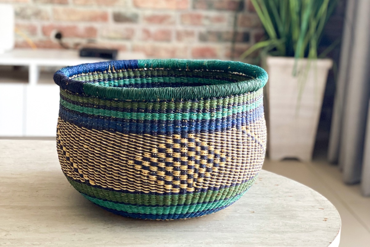 bolga baskets decor